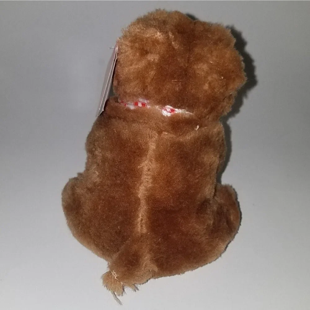 2 VTG 1996 Purina Pets For People Brown Puppy Dog Plush Lot 6